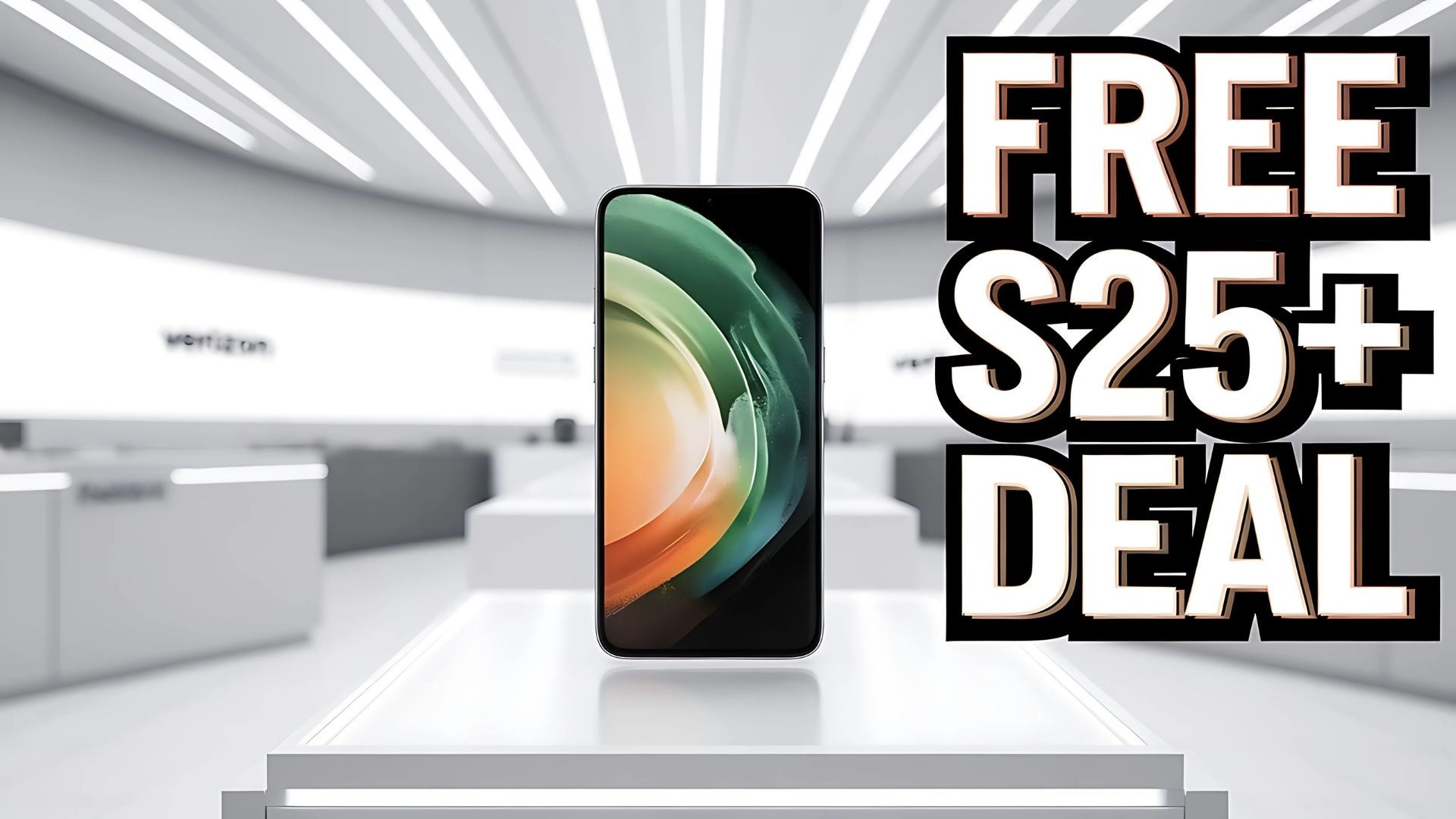 Get the Samsung Galaxy S25+ for FREE