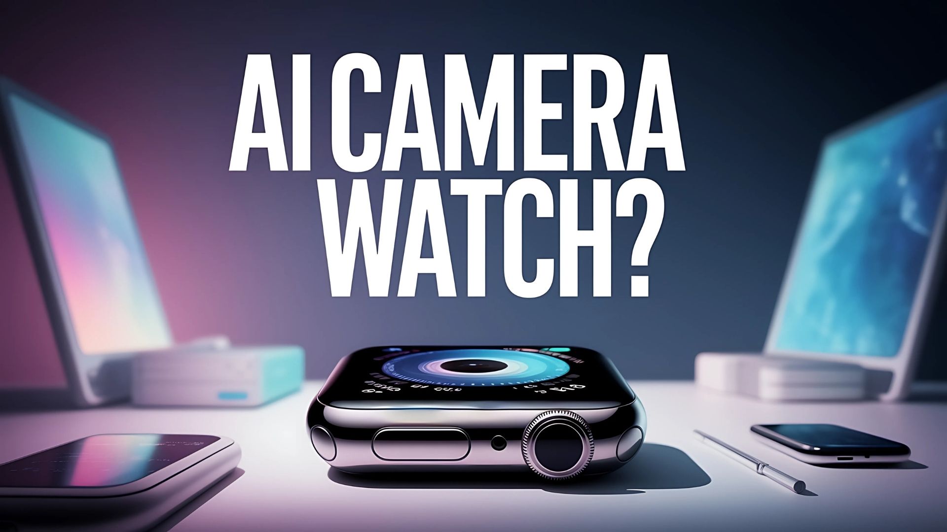 Apple Watch with Built-In Cameras