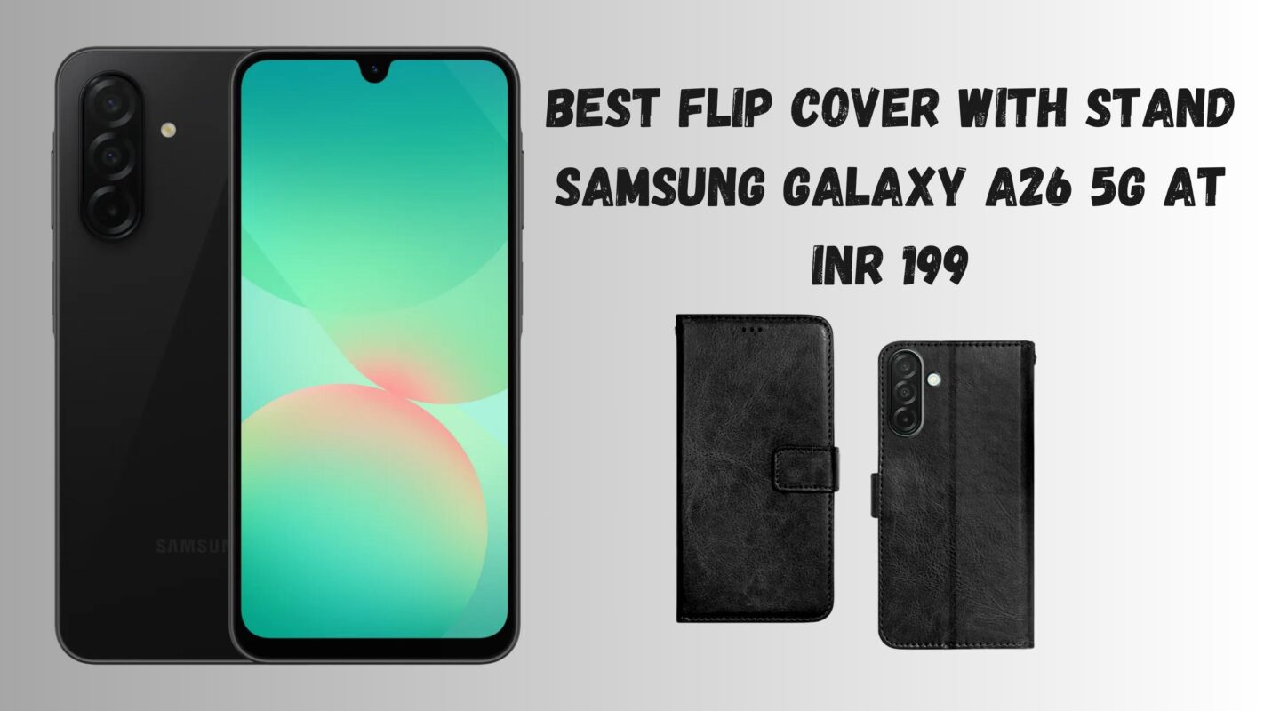 Best Flip Cover with Stand Samsung Galaxy A26 5G at INR 199