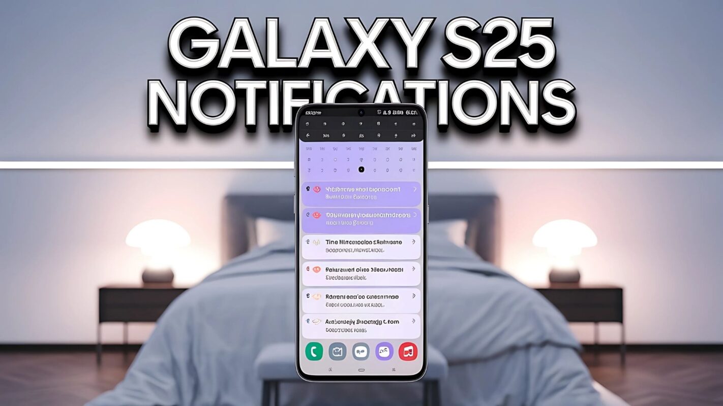 Set Up and Customize Notification Schedules on Samsung Galaxy S25